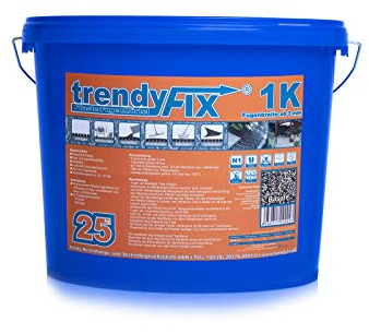 1K Mortero para juntas TrendyFIX para juntas sin malas hierbas – 25 kg (arena)