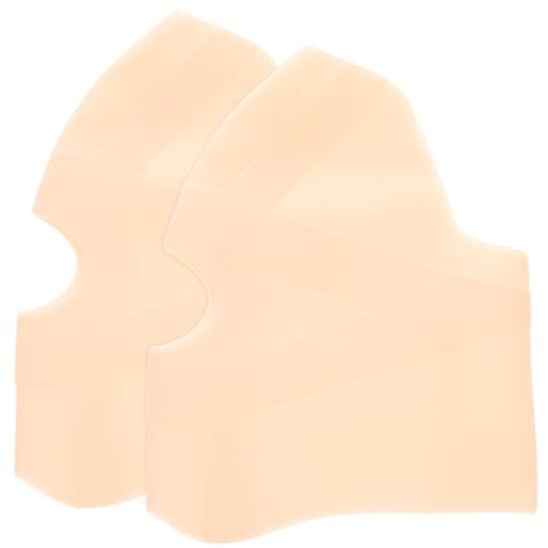 DOITOOL Rodillera de silicona para rodillas, almohadillas de gel de rótula abierta, protector de rodilla elástico para mujeres y hombres, correr, dolor de artritis, 1 par