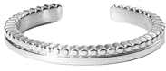 Purelei® Malihini Coin Ring (Silver) – Stainless steel ring – Water-resistant stainless steel jewelry for women – Size M/L – Fashion jewelry for your individual look – waterproof