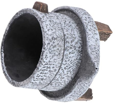 SEWOART Kreativer Zement-blumentopf Für Sukkulenten Vintage Mill Handgefertigter Pflanzer Rustikales Deko-Element Für Zuhause Und Garten Für Hochzeiten Und