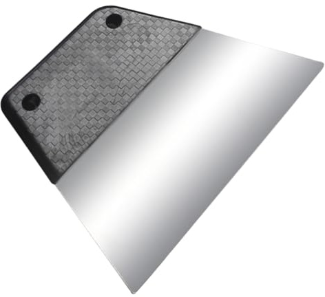 Gihioue Outils de teinture pour vitres de voiture, raclette pour fenêtre de voiture - Outil de teinture de fenêtre en métal - Film teinté pour fenêtre - Outils d'habillage de voiture - Accessoires