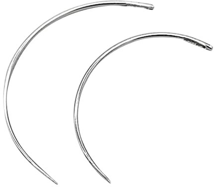KONTONTY 50 Piezas Aguja De Cuero Aguja De Coser Para Tejer y Coser Mano Para Trabajos De Cuero