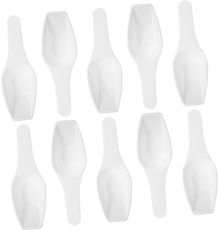 VILLFUL 10pièces Pelle à Glace Petite Pelle Pour Congélateur Pour Mesure Précise Utilisation Cuisine Et Laboratoire