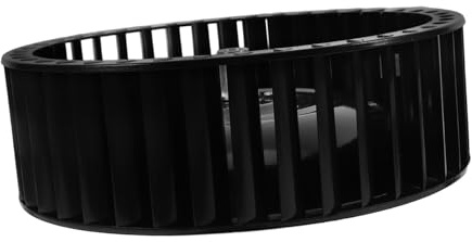 Range Hood Blower Wheel Metal Black Shaft Depth 27mm Replacement