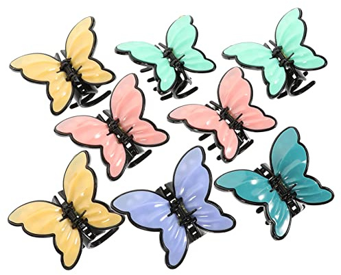 8 Pezzi Clip per Accessori Antiscivolo per Spessi Eleganti e Resistenti per Donne e Ragazze Colore Casuale