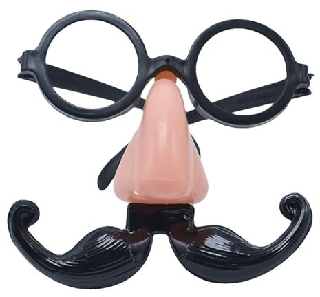 Halloween Verkleidung Brille, lustige Nasenkostüm-Brille | Lustige Halloween-Schnurrbart-Nasenbrille | Neuheit Gentleman Cosplay