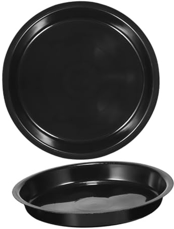 AKOOSY Pflanzenuntersetzer Rund 32cm 2 Stück Kunststoff Pflanzschalen Mit Drainage Bruchfest Und Formstabil Topfuntersetzer Für Zimmerpflanzen Und Garten