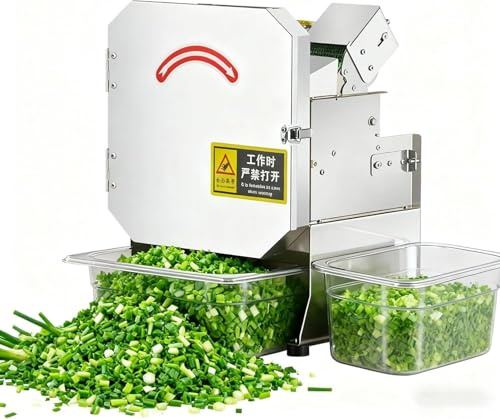 Electric Vegetable Cutter Set, Commercial Food Processor and Chopper Machine for Efficient Chopping of Vegetables and Herbs