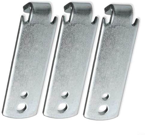 Crabop Zaun-Werkzeugwickler, Metalldraht-Spule für schnelle Zaun-Installation, kompakt, 8,4 x 2,4 cm, Gartenzaun-Zubehör für Reparatur und Einrichtung (2 Stück) (3 Stück)
