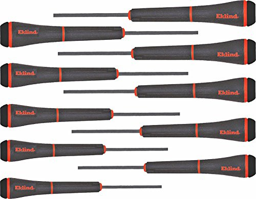 EKLIND 92300 PSD Sechskant-Präzisionsschraubendreher – 10-teiliges Set SAE Zoll Größen .028-5/32