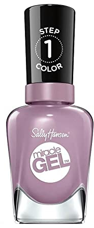 Sally Hansen Miracle Gel, Street Flair, Gel-Like Nail Polish, NO UV Light Required, Chip-Resistant, Long Lasting - Up to 8 days, Easy to Use, Salon Quality Results, Vegan Formula, 14.7ml