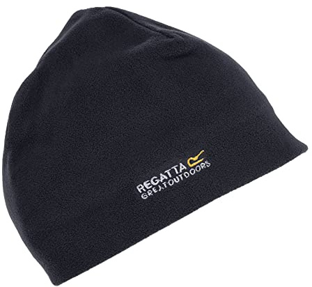 Regatta Mens Kingsdale Thermal Microfleece Beanie - Black