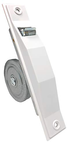 DIWARO.® Mini Einlass-Gurtwickler | Lochabstand 155 mm | für 13 mm - 15 mm Gurtbreite | weiß