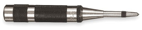 STARRETT Automatic Center Punch - Model: 18A Length: 5 Diameter: 9/16 Tool Material: Steel by Starrett