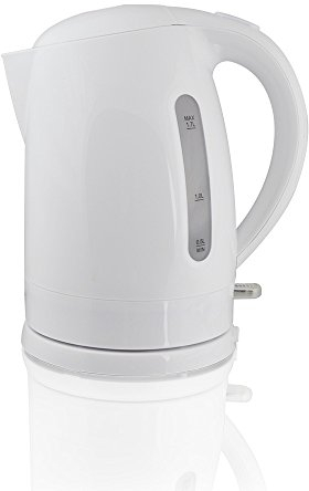 STATUS Dallas Kettle | Electric Cordless Kettle | White with Swivel Base | 1.7 Litre | DALLASKETTLE