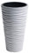 Prosper Plast DPSA300-S449 Sand-Blumentopf, schmal, 29,5 x 52 cm, Weiß