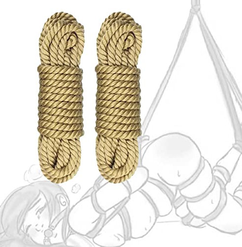 Corde en Coton Doux Multi-usages et Longue Corde Durable Paquet de 2（5M）