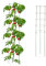 Relaxdays Sostegni Circolari per Pomodori, Piante Rampicanti, Rose, a 3 Gambe, in Metallo, HD: 150x28 cm, Verde, Set da 2 pz