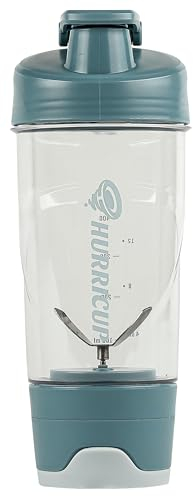 Hurricup Protein-Shaker-Flasche für Proteinmischungen, BPA-frei, Protein-Shaker-Becher für Protein-Shakes, Molkenpulver-Smoothie-Becher für Preworkout Mixer-Flasche, Fitness-Zubehör für Damen und