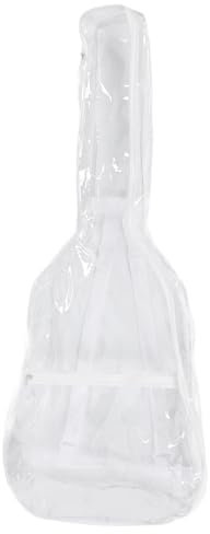 Gitarrentasche, Wasserdichter Transparenter PVC-Rucksack mit Schultergurten, Gitarrenkoffer für Akustikbass-Folk-Gitarren