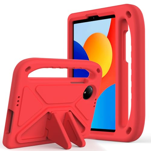 per Xiaomi Redmi Pad SE 8.7 pollici 4G 2024 Custodia per bambini, leggera EVA Kid Friendly Custodia protettiva antiurto, Maniglia Stand Heavy Duty Tablet Cover