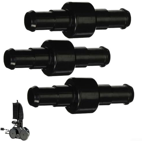 YUANGANG 3 Stück Ersatz-Schlauch-Drehgelenke D21 Set für Zodiac für 280, 380, TR35R, 3900 Sport Black Max Poolreiniger Kugellager Drehgelenk