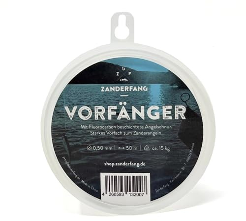 Zanderfang Fluorocarbon Vorfach 50m – Raubfisch Vorfachschnur
