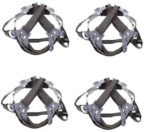 SHINEOFI 4 Pezzi Casco Sicurezza con Rivestimento Sostituibile Accessorio Traspirante per Elmetto Design Ergonomico per Maggiore Comfort e Protezione