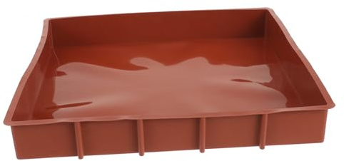 Ciieeo Stampo Per Plumcake Rettangolare 26x30x4,2 Cm in Silicone Antiaderente, Teglia Da Forno Leggera Per Pane Tostato e Dolci, Strumento Da Cucina Per Uso Domestico e Regali Pasticceria