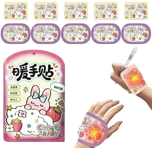Handfußwärmer Pack, Zehen Körper Sicher Tragbare Cartoon Wärmepacks, Schnelle Aktivierung Fußwärmer Outdoor, für Zuhause, Wohnheim, Büro, Schule, Camping, Rucksackreisen