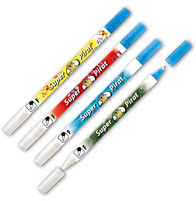 Tintenlöschstift Super-Pirat® 850, Produktverwendung (2) königsblaue Tinte, blau