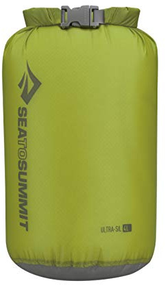 Sea to Summit Ultra-Sil Dry Sack, Ultralight Dry Bag, 4 Liter, Kiwi Green