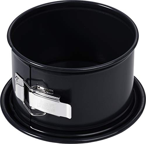 Birkmann, Premium Baking, Springform Ø 18 cm mit 12 cm hohen Rand, runde, auslaufsichere Form, aus Emaille, beste Antihaftbeschichtung, mit Edelstahlverschluss, 882133