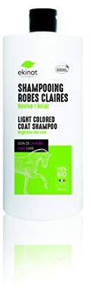 EKINAT - Champú Vestido Claro para Caballos