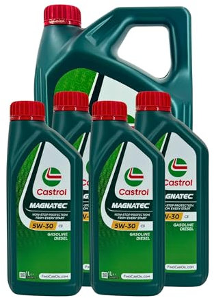 Motorenöl 5W-30 Magnatec Stop Start C3 [9 L] von Castrol (SET159A5C9L) Öl Schmierung Motorenöl