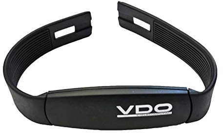 VDO 6604 - Sensore cardiofrequenzimetro ANT+ digitale, compatibile con Garmin Edge Explore 130