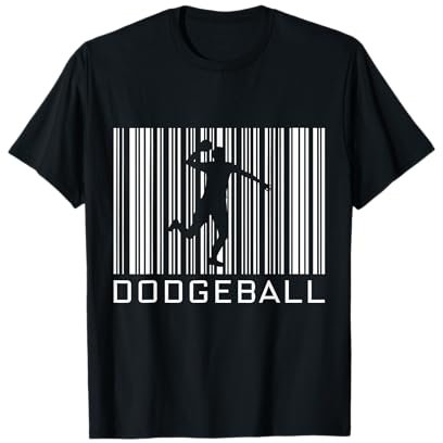 Völkerball Barcode Hobby und Sport T-Shirt