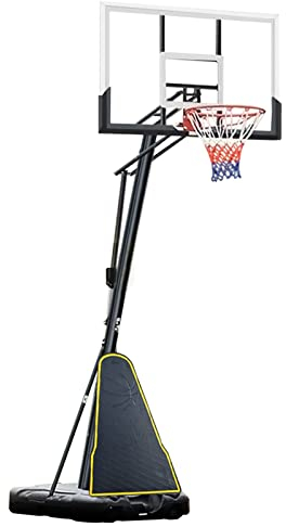 Basketballkörbe Kinder Verstellbarer Basketball-Rückwandkorb, Tragbarer Freistehender Basketballständer Im Freien, Professionelles Rückwandsystem Für Kinder Und Erwachsene