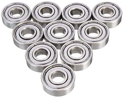 1 x rotes ABEC 9 Stahllager Hochleistungs-Skateboard Q7Q4 Rollenrad