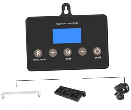 FOMIYES Aquarium Controller Mit Timer Und Dimmfunktion Einsetzbarer Controller Für -Beleuchtung Im Aquarienbereich Für Fische Und Wasserpflanzen