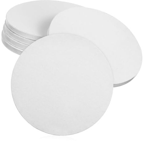 COLLBATH 6stücke Runde Tortenplatten Aus Pappe Kuchenböden Tortenböden Für Hochzeitstorten Kuchenrunde