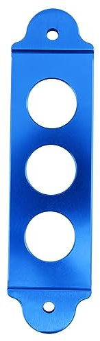 Anneome Akku Halter Aus Aluminiumlegierung Für Autorennen Batteriebefestigungsschnalle Befestigungshalterung Für Autobatterie Blau