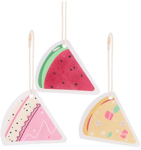 HONMEET 3pcs Creative Sponge Wipe Cartoon Dish Sponge Compact Wok Sponge Household Cleaning Sponge Multi-function Wok Sponge Heavy Duty Scrub Sponge Household Dish Sponge Wood Pulp Cotton