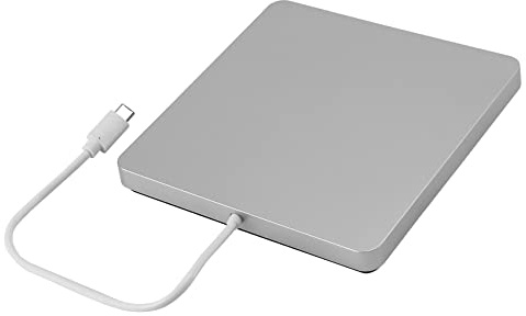 Asyduey External DVD Burner Drive Type-C Optical Disc Drive Slim Slot-in CD/DVD +/- RW Burner USB C for/Window