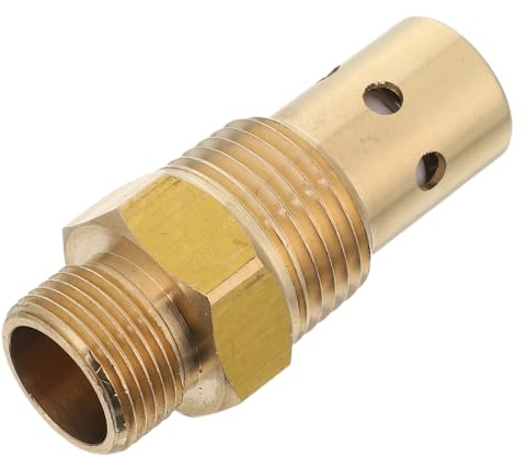 Homoyoyo Air Compressor Check Valve 1/2npt X 11/16-20un Inline One-Way Pneumatic Non-Return Valve for Air Pump and Compressor Accessories