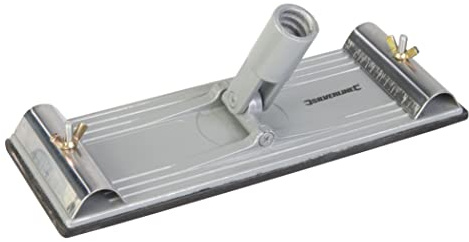Silverline 675341 Handschleifer mit beweglichem Stielhalter 235 x 80 mm