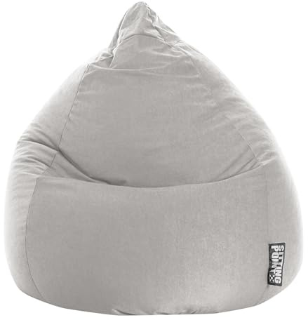Sitting Point Sitzsack Easy XL ca. 220 Liter grau