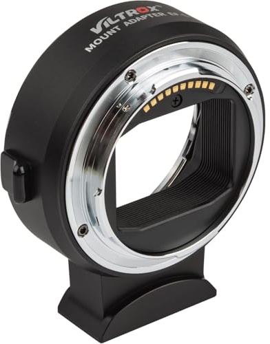VILTROX EF-L Adaptador de montaje de Objetivo Convertidor de montaje de Objetivos de enfoque automático Compatible con Objetivo Canon EF/EF-S a L de montaje LEICA SL SL2/LUMIX S1 S1H S5/SIGMA FP
