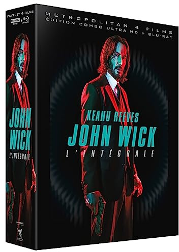 John wick - l'intégrale - 4 films 4k ultra hd