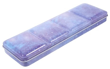 Operitacx Schminktablett 1 Satz Malkasten Pfannenwender Reisen Farbtafel Mehrfarbig Pp Make-up-Behälter